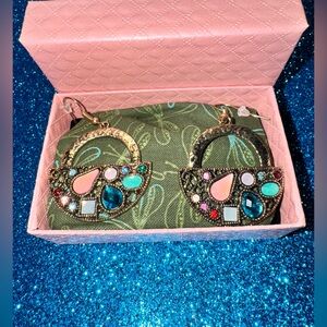 Fashion Jewelry Multicolor Statement Earrings